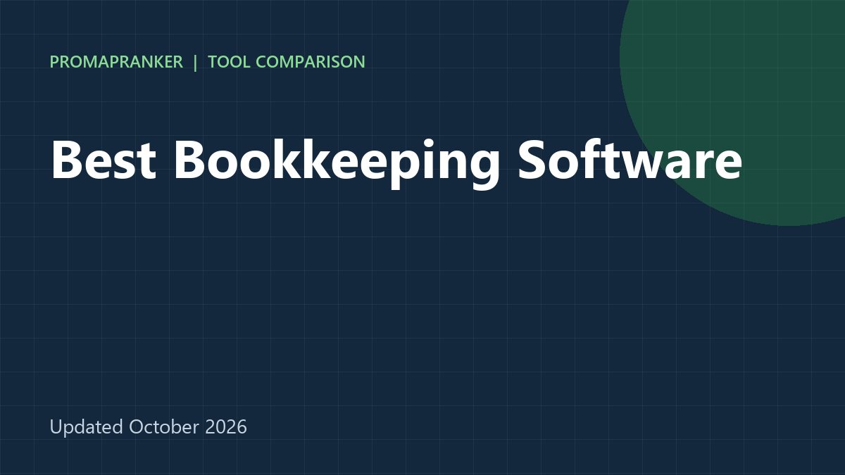 Best Bookkeeping Software in 2026: 8 Options Compared for Small Businesses