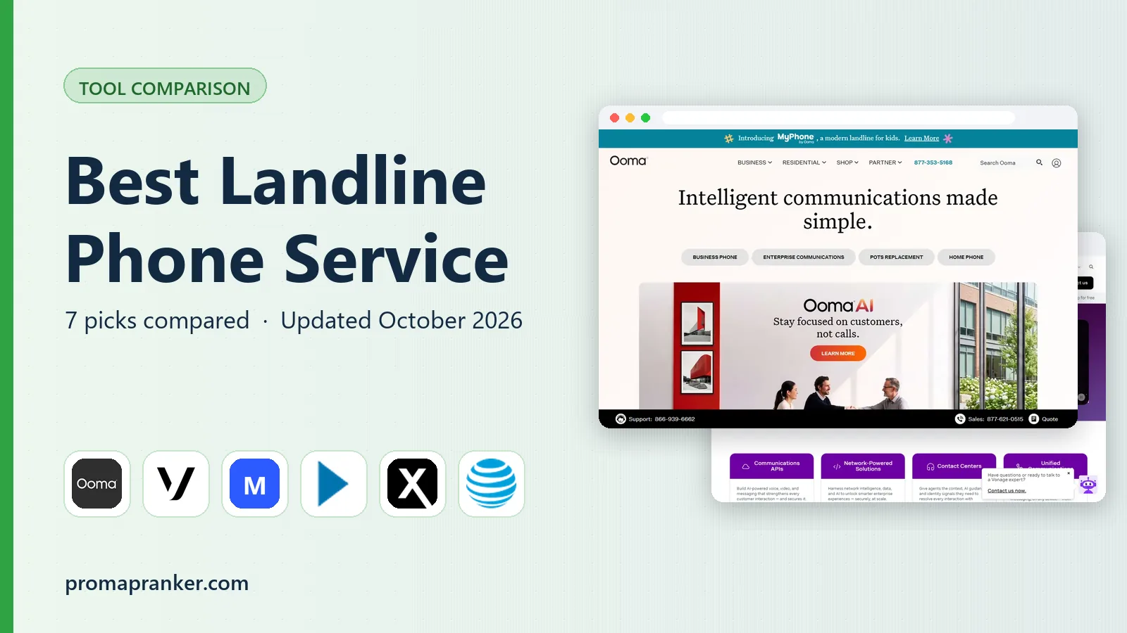 Best Landline Phone Service in 2026: 7 Providers Compared
