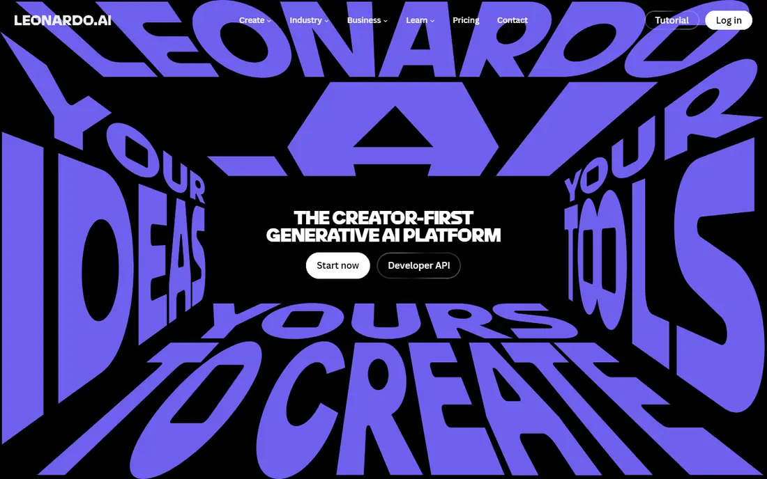 Leonardo website