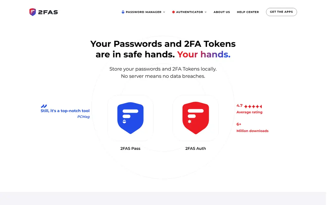 2FAS website