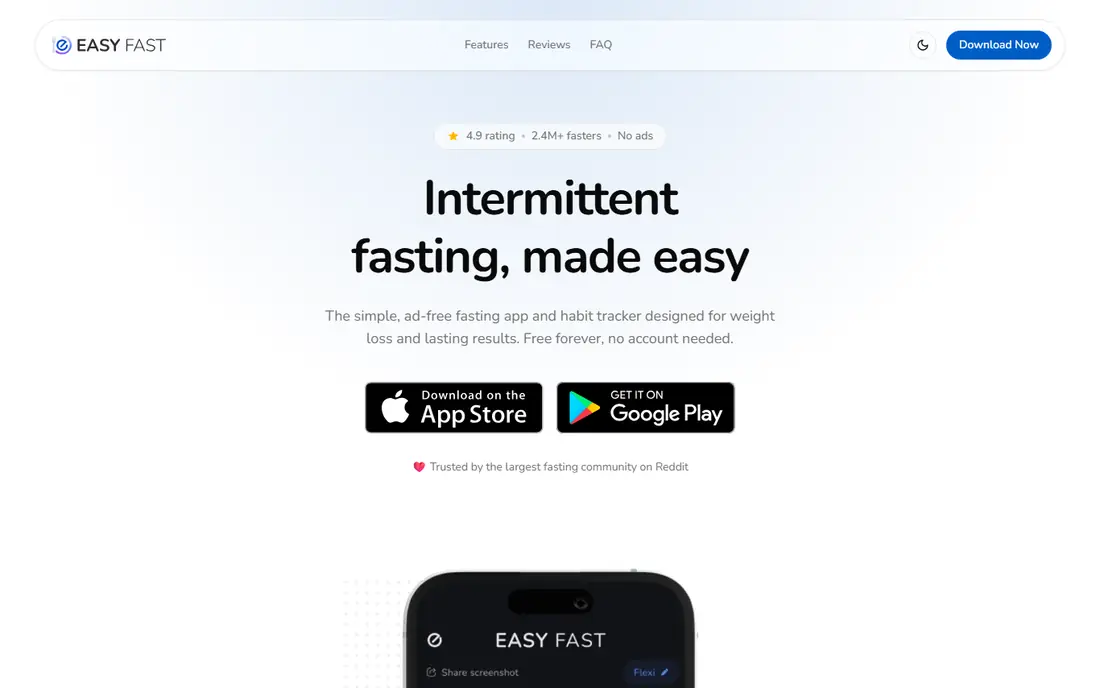 Easy Fast website