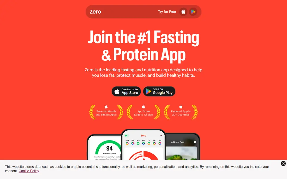 Zero website