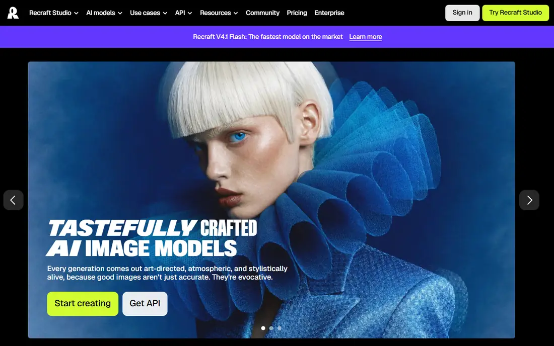 Recraft website