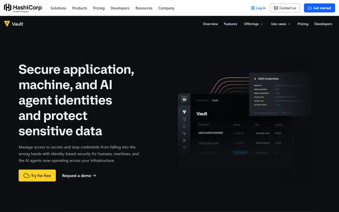 HashiCorp Vault website