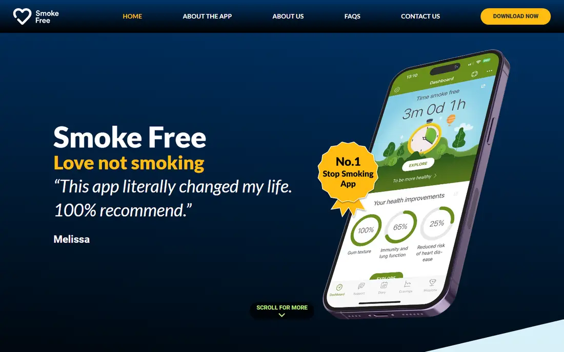 Smoke Free website