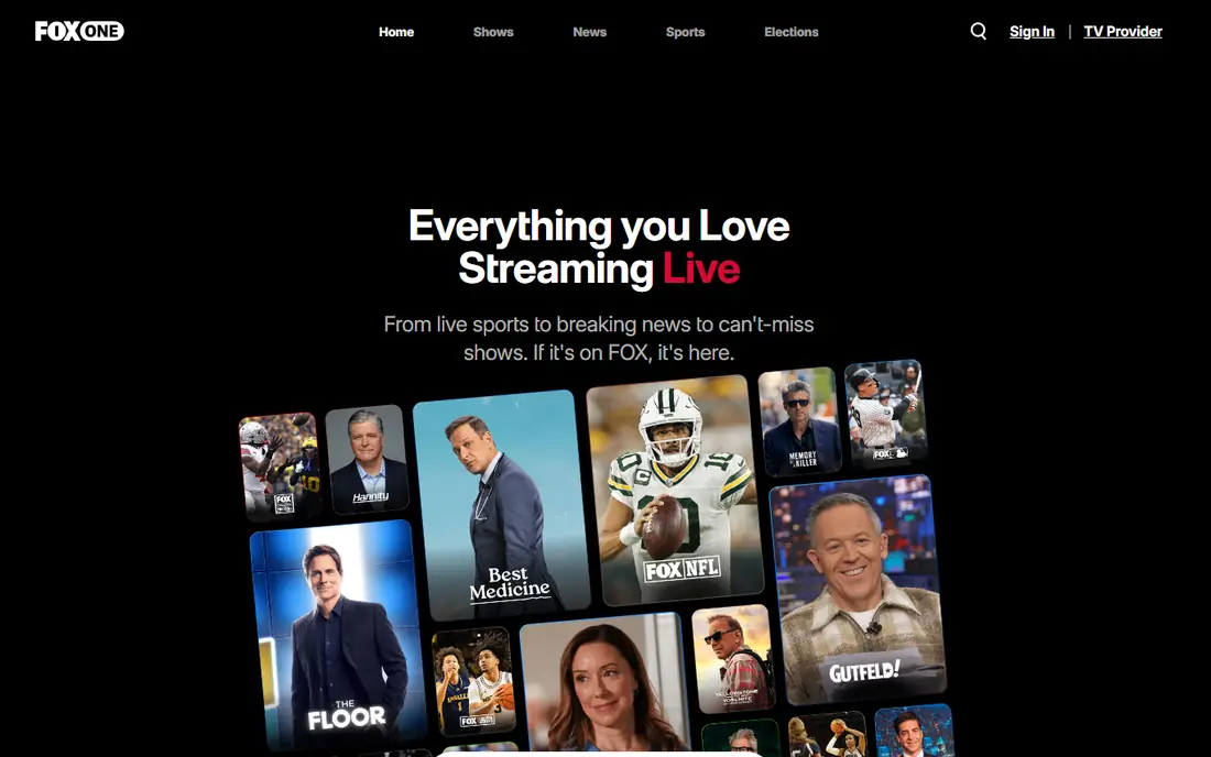 Fox One website