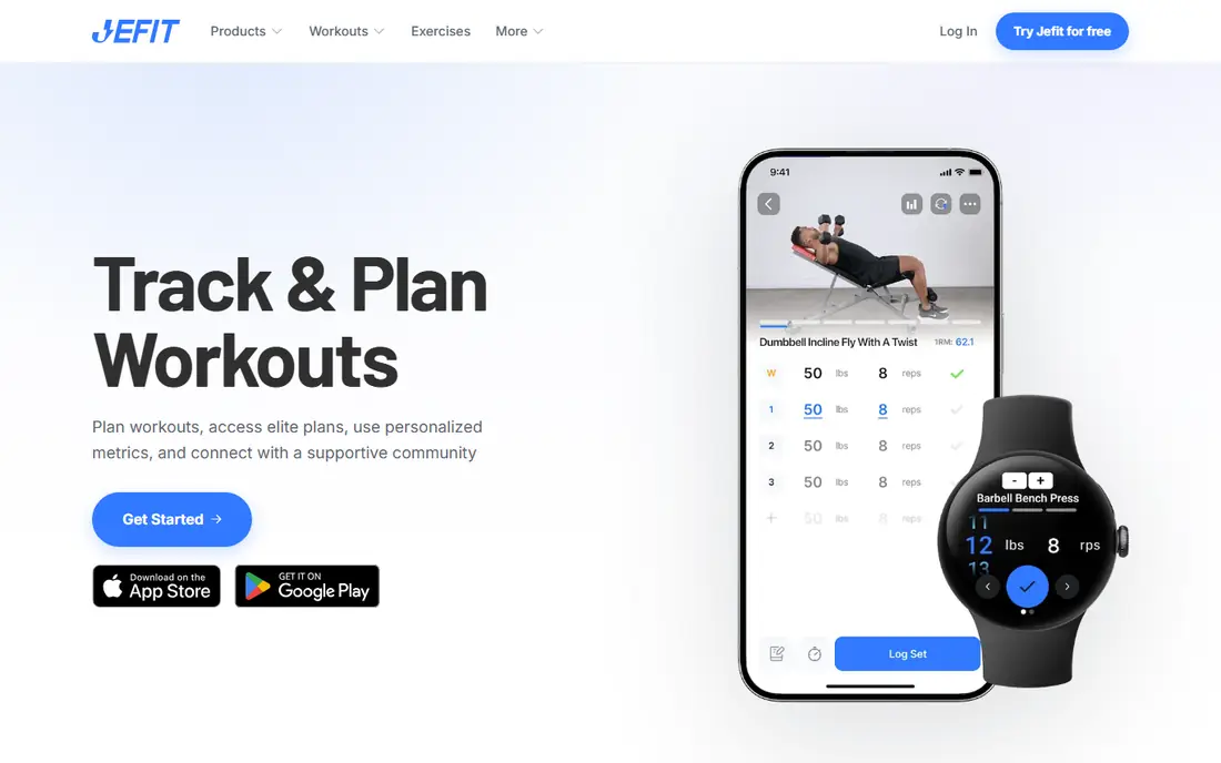 JEFIT website