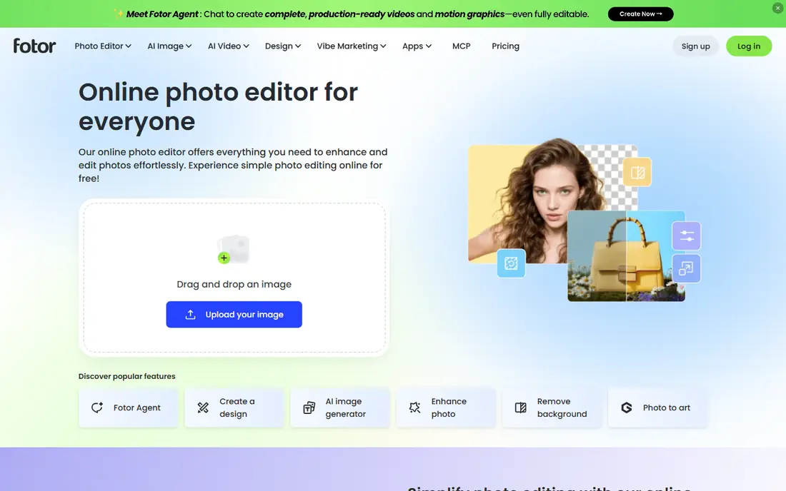 Fotor website