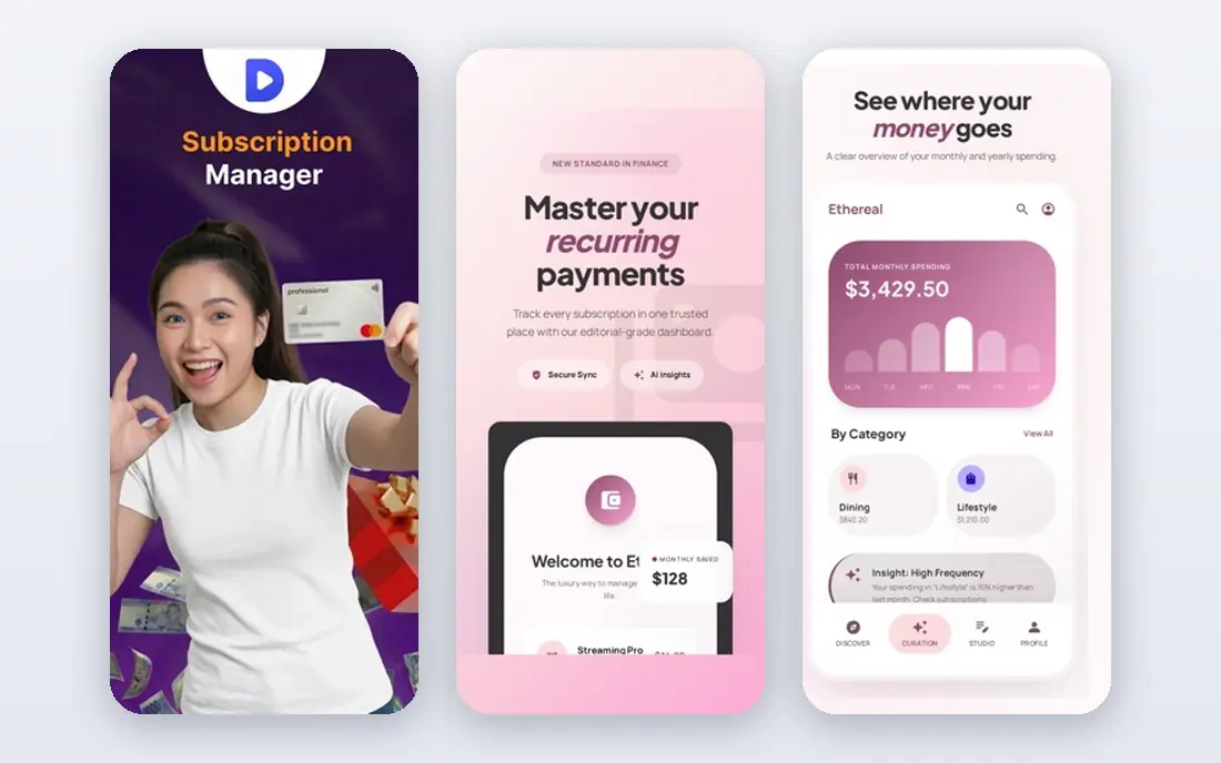 Digido app screenshots