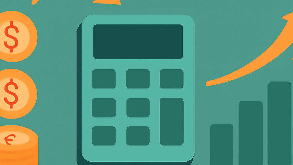 Marketing roi calculator showing return on marketing spend